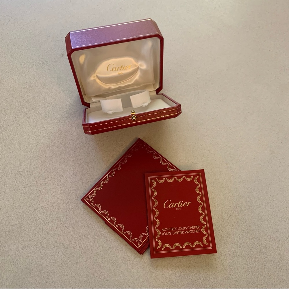 Cartier tank watch box